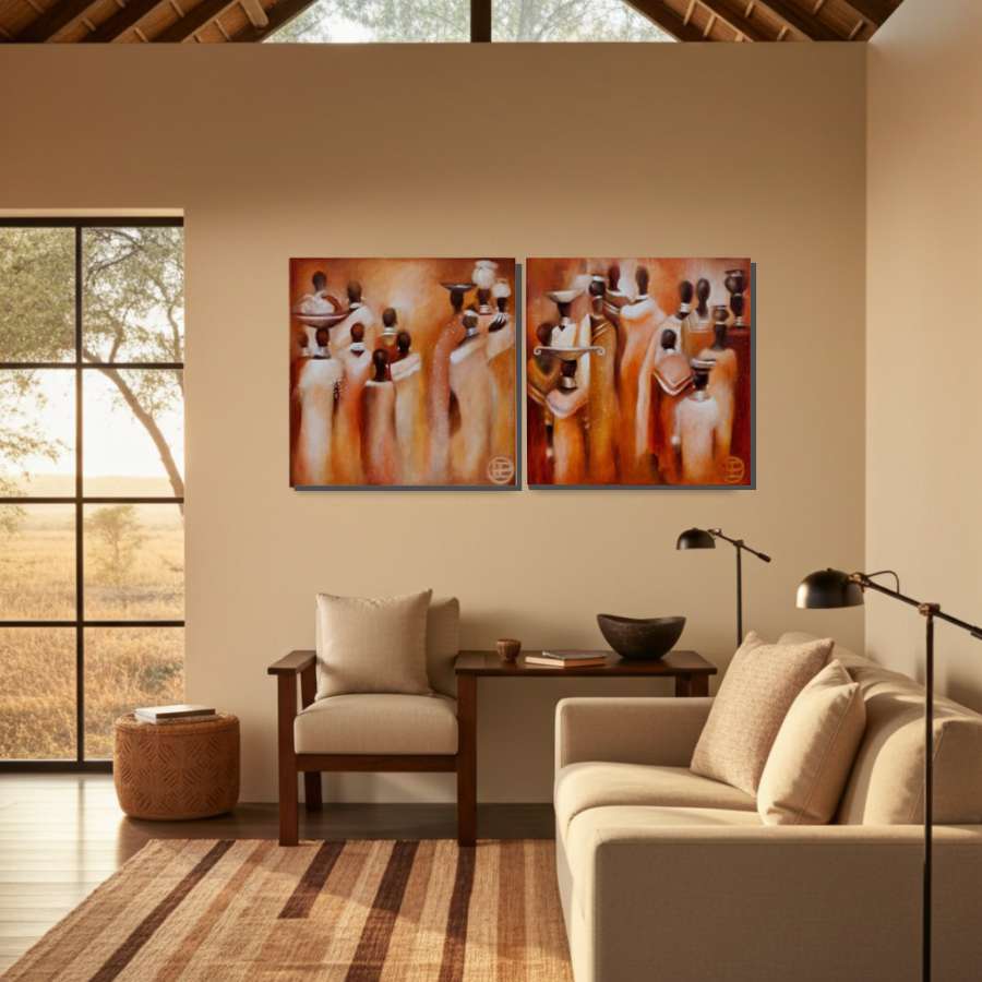 Vivid Memory canvas wall art prints from South Africa