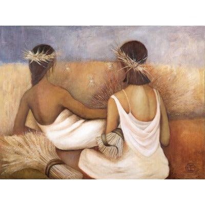 Wheat Gatherers - Large fine art prints online - idaletanderica