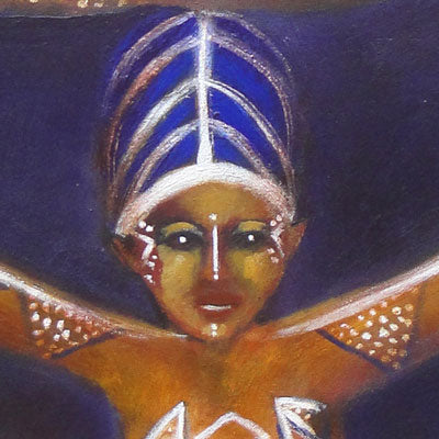 Traditional African art paintings - idalet