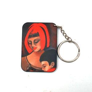 Key rings for sale near me. Clouding the Mirror artwork idalet