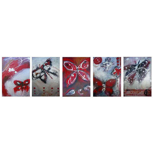 modern-butterfly-prints-on-canvas-in-red