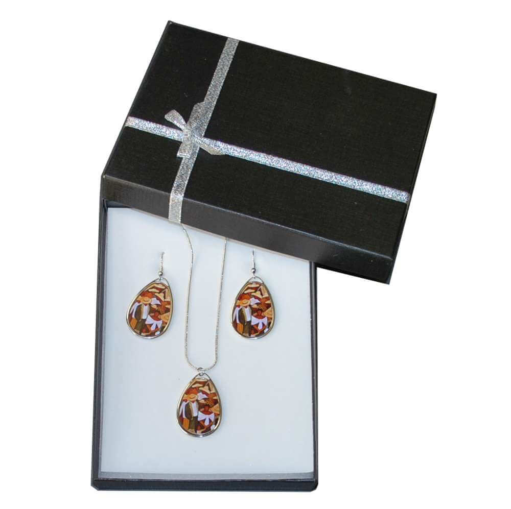 Ode to Diego - unique jewellery set