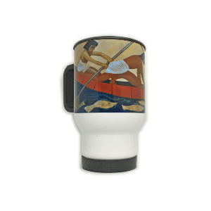 Pharaoh's Fishermen Gift Set - Travel Mug and Card Holder Fathers Day Ideas - idaletanderica